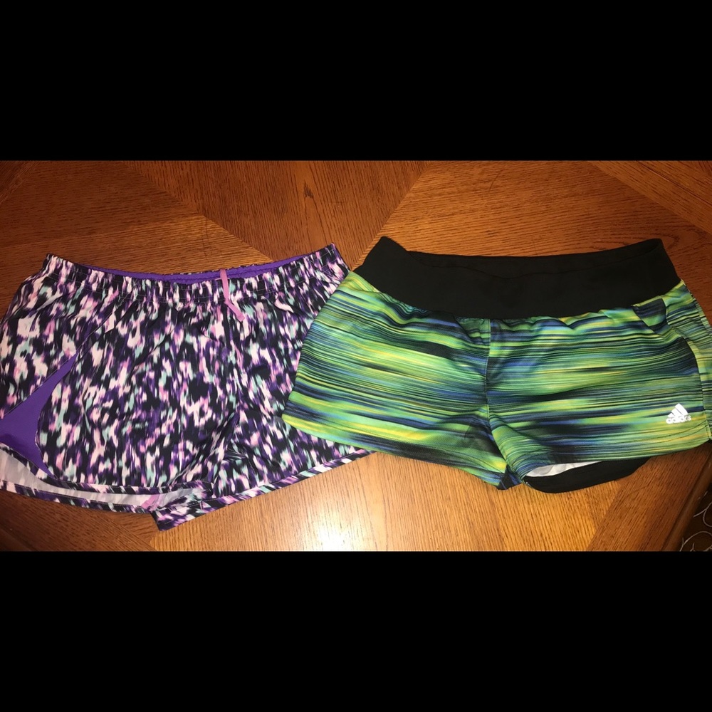 Large workout shorts